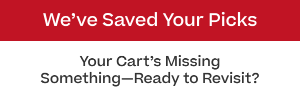 We've saved your picks