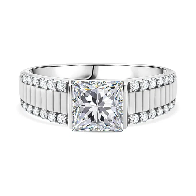 Moissanit Ring