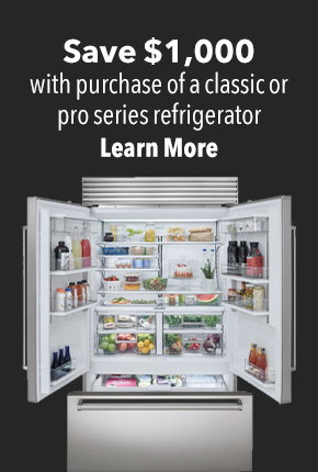 Sub-Zero Midwest Classic and PRO Savings Sub-Zero - Save $1,000 With The Purchase Of A Sub-Zero Classic Or Pro Series Refrigerator.