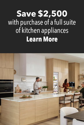 Sub-Zero, Wolf, and Cove Full Suite Savings Promo Sub-Zero, Wolf, and Cove - Earn three additional years of protection or a rebate up to $2,500 with the purchase of a qualifying appliance package.