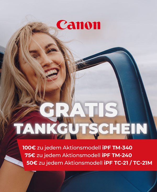 Canon Tankgutschein