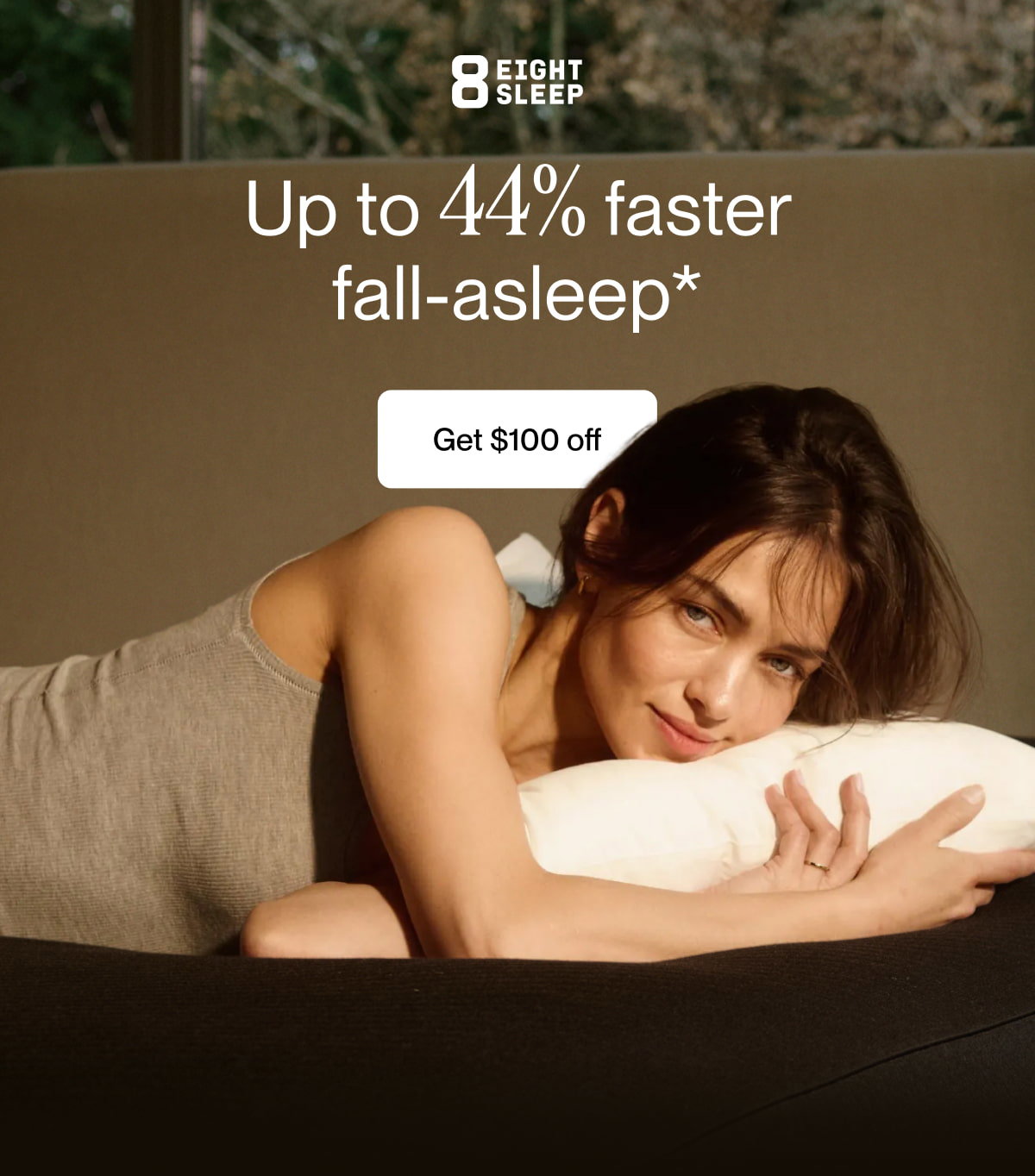 Up to 44% faster fall-asleep*