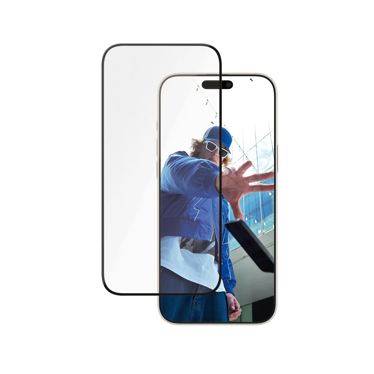 Image of PanzerGlass® Ceramic Screen Protector iPhone 16 Pro Max | Ultra-Wide Fit w. EasyAligner