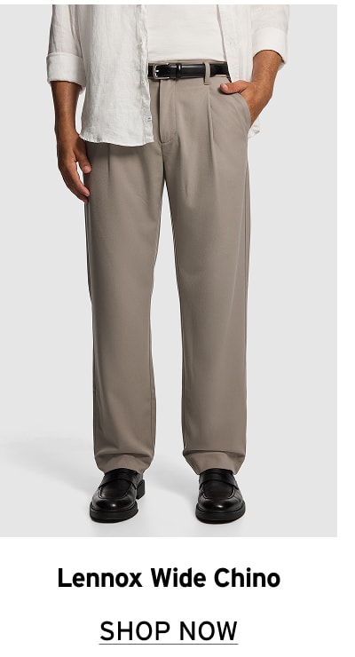 Shop the Lennox Wide Chino