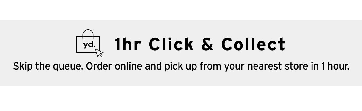 1 hour click and collect