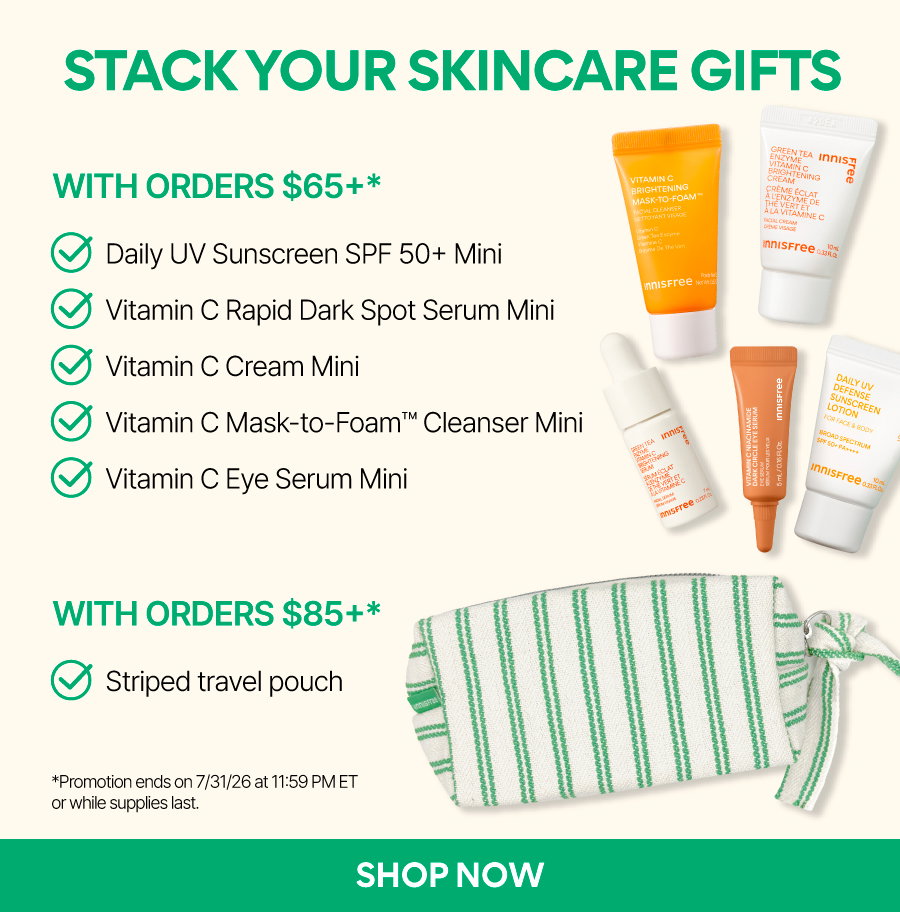 FREE JET SET GLOW ROUTINE + TRAVEL POUCH WITH ORDERS $65+ AND $85+