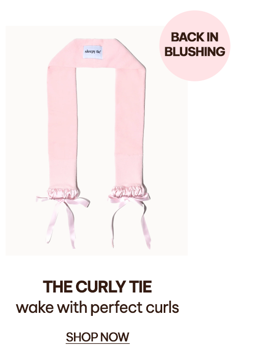 THE CURLY TIE | SHOP NOW