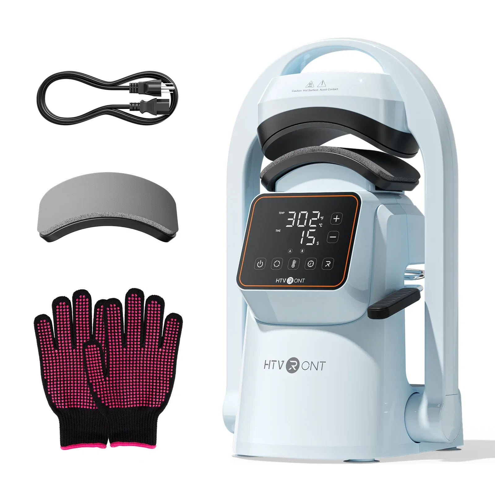 New! HTVRONT A300 Auto Hat Heat Press