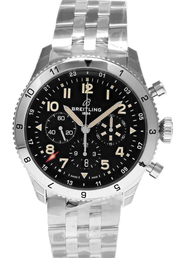 Classic AVI Super AVI B04 Chronograph GMT SS 46MM P-51 Mustang Men's Watch