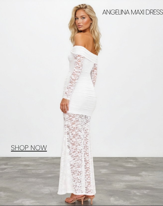 angelina long sleeve white