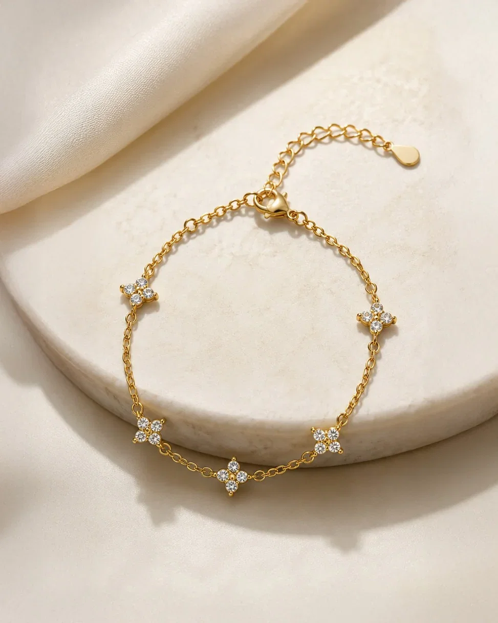 Image of Petal Bracelet - Gold