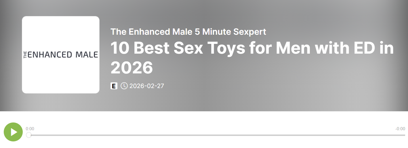 10 Best Sex Toys for Men with ED in 2026