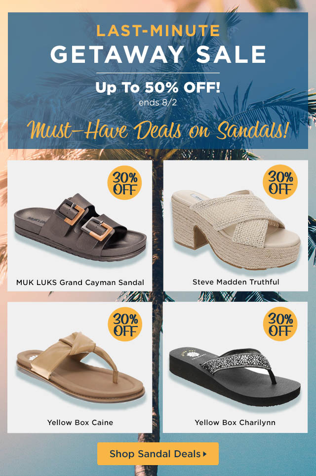 Shop Sandal Deals