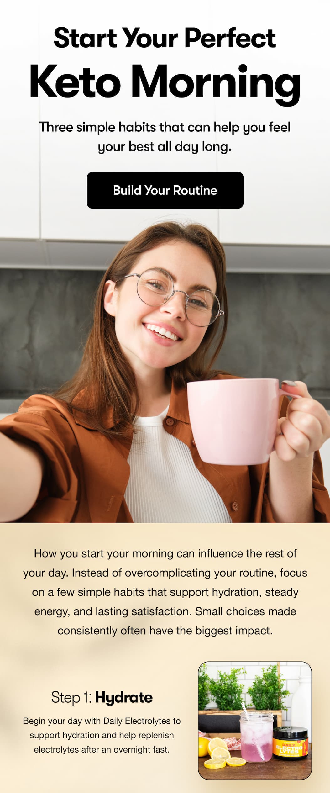 Start your perfect keto morning.