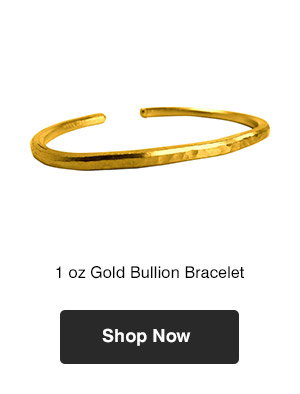 1 oz Gold Bullion Bracelet 