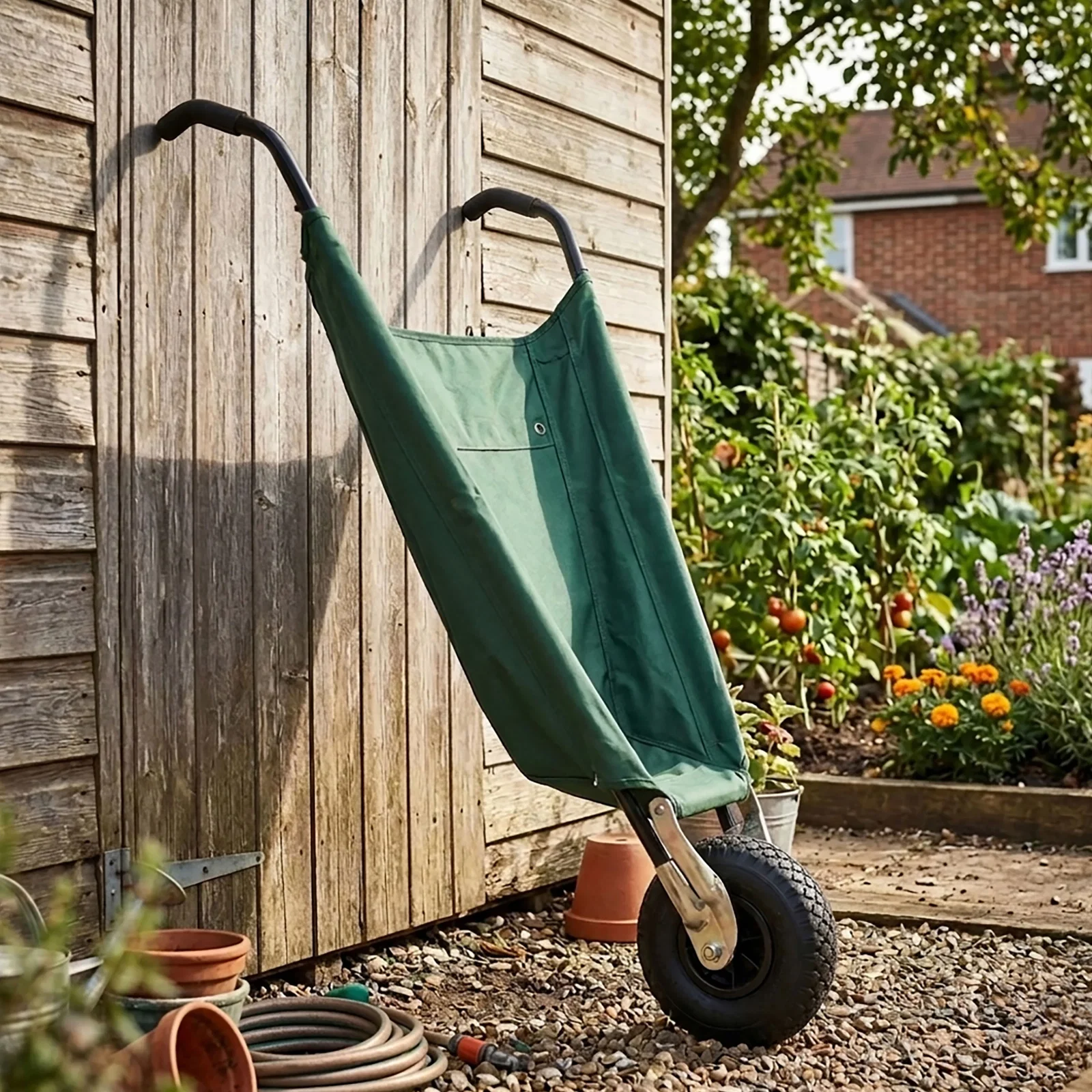 Image of 58" Canvas & Steel Wheelbarrow