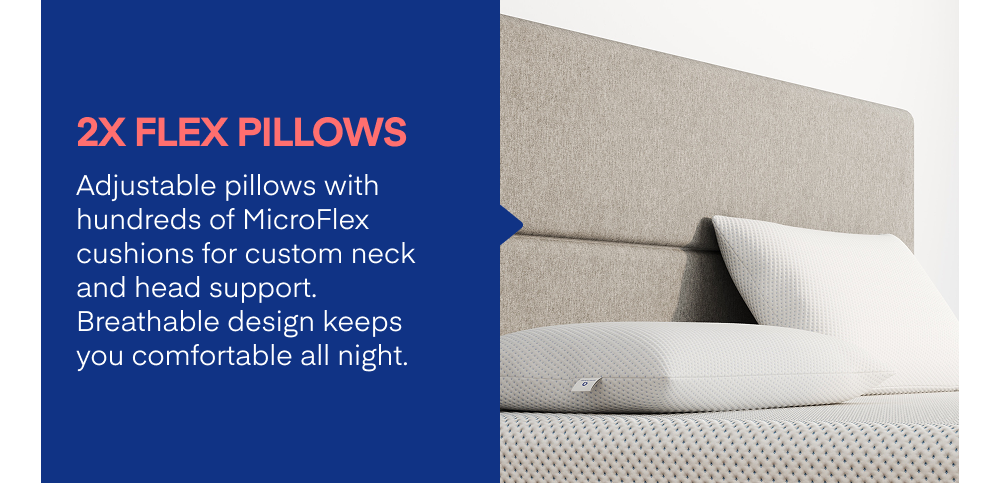 2X Flex Pillows
