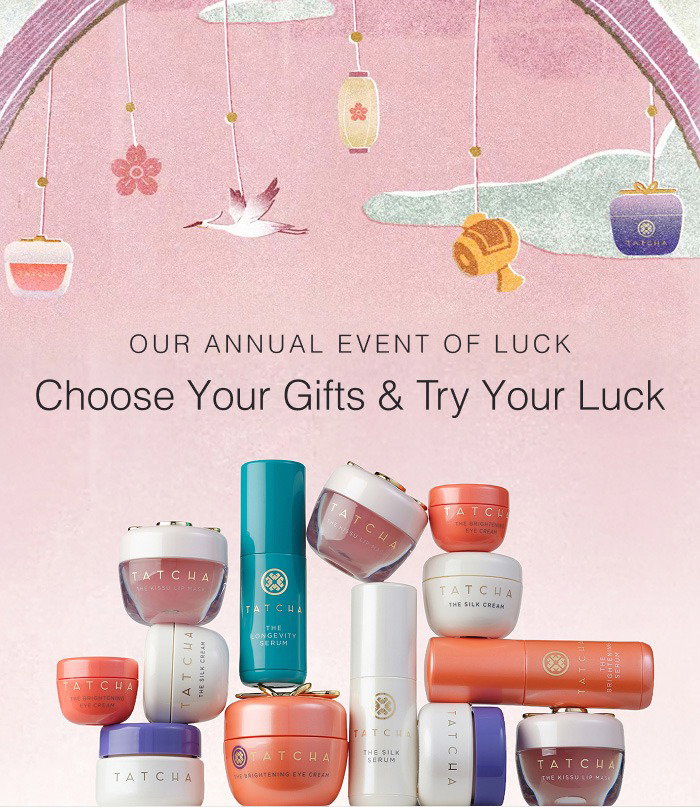 OUR ANNUAL EVENT OF LUCK: Choose Your Gifts & Try Your Luck