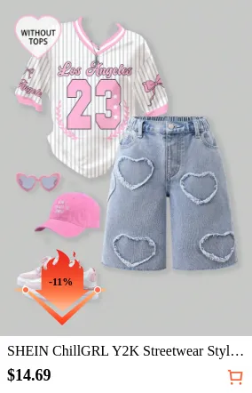 SHEIN ChillGRL Y2K Streetwear...