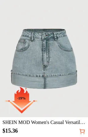 SHEIN MOD Women s Casual Versatile...