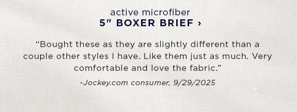 jockey consumer review on active micro boxer brief