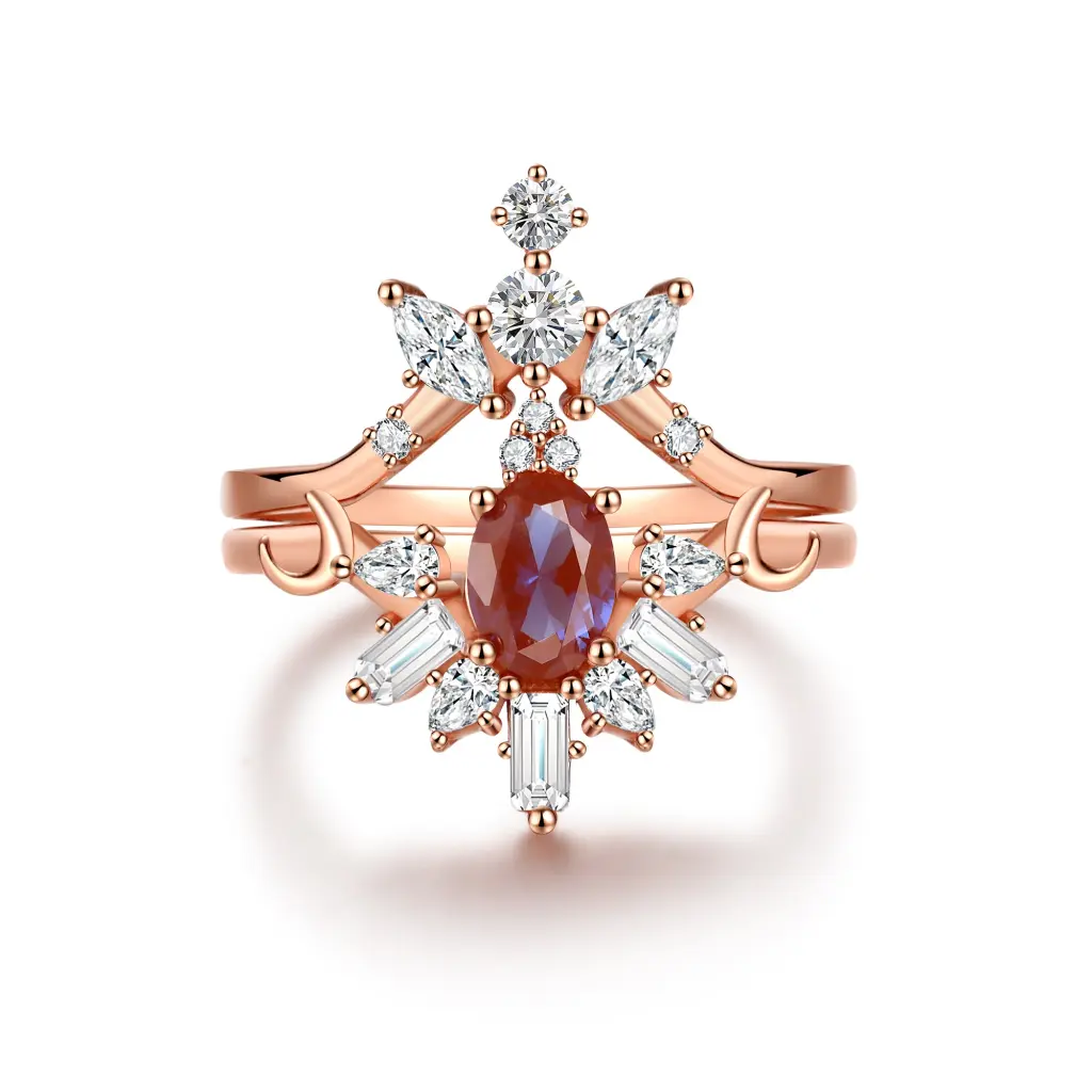 Image of Victoria Ring Set - Deep Sea