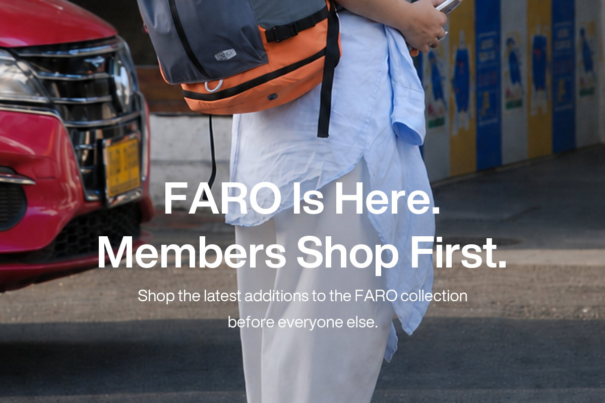 FARO Is Here. Members Shop First.