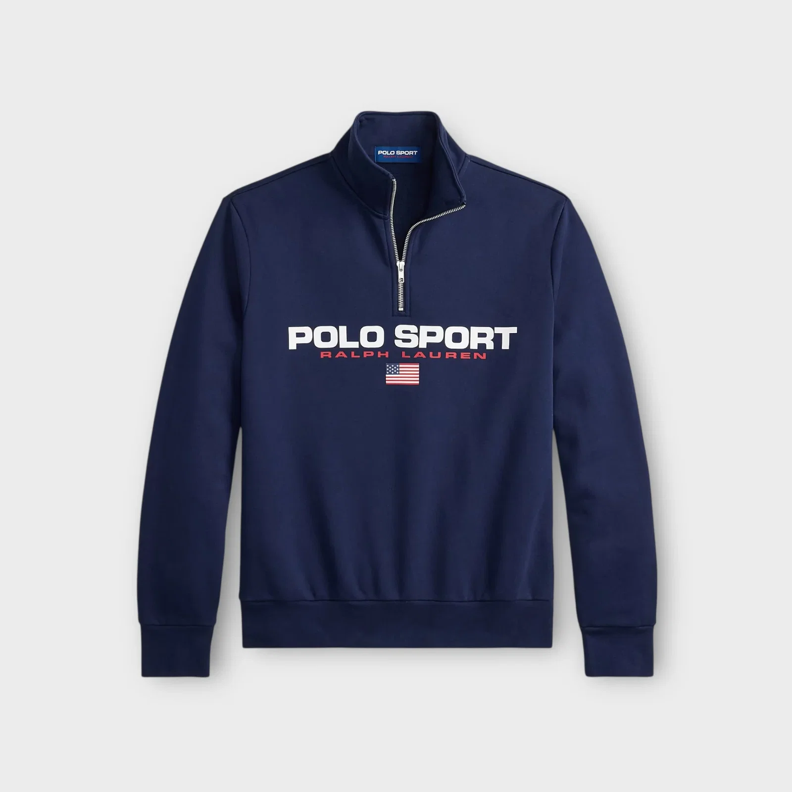 Image of Ralph Lauren Polo Sport Fleece Q-Zip I Navy