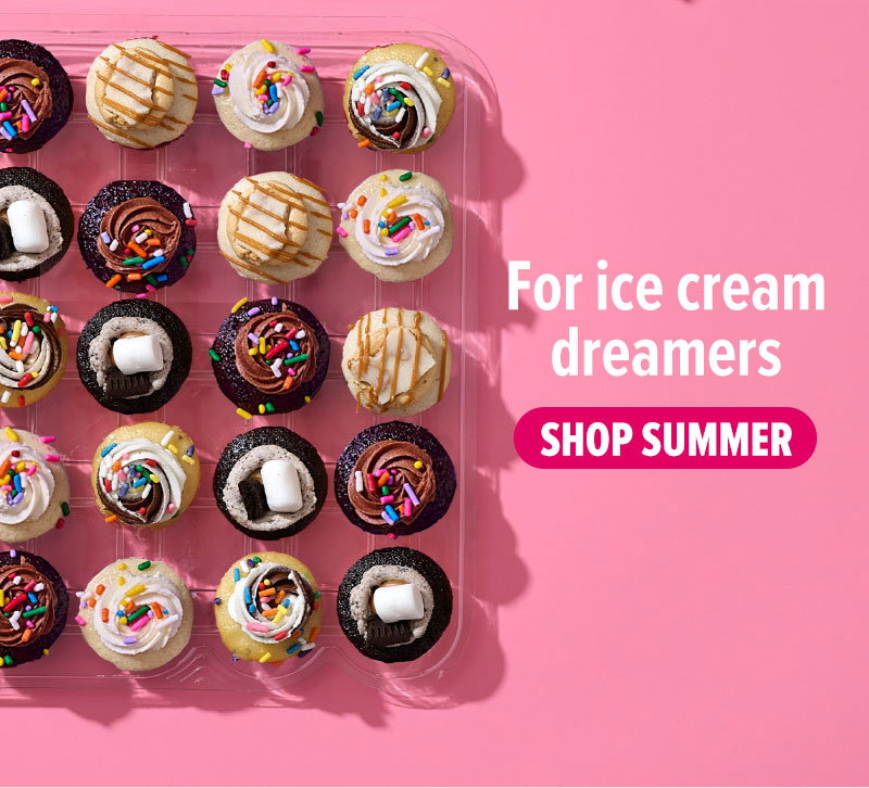 For ice cream dreamers! Shop the summer collection cupcakes 25-Pack now.