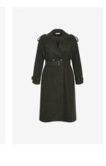 Shop the Nadia Longline Belted Trench