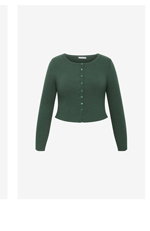 Shop the Lily Button Through Rib Top