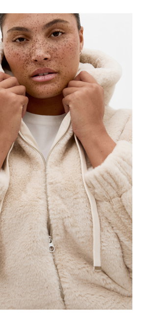 Shop the Remi Faux Fur Hooded Bomber