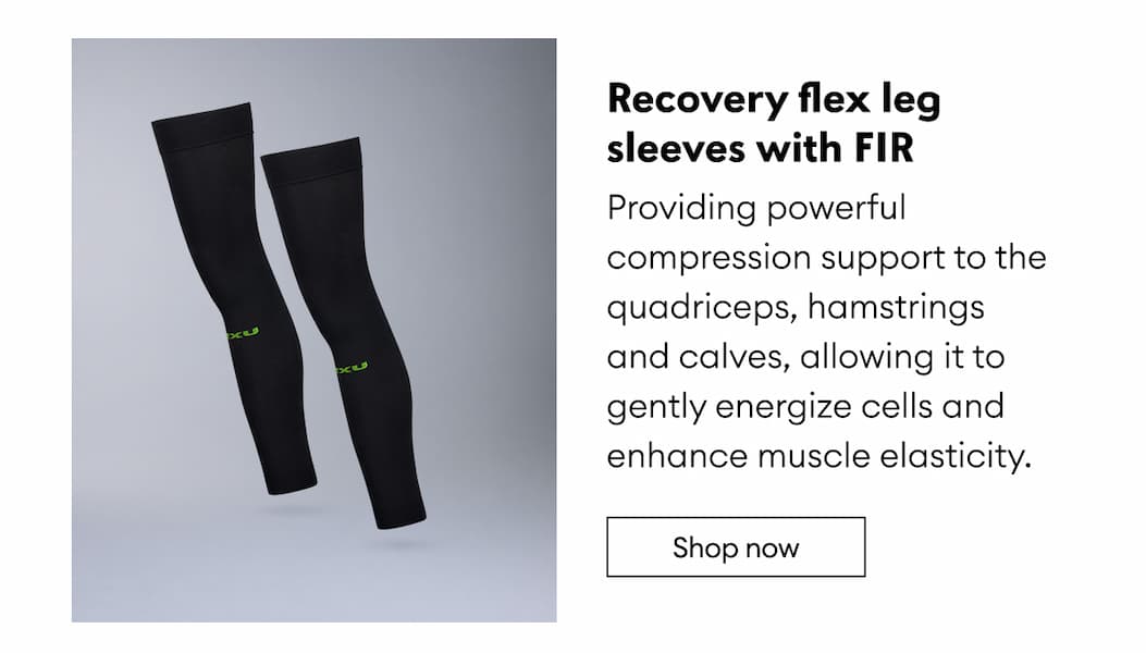 Recovery flex leg sleeveless with FIR | Shop now 