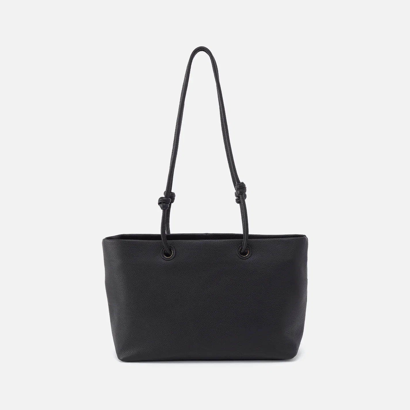 Image of Studio Softie Tote in Pebbled Leather - Black