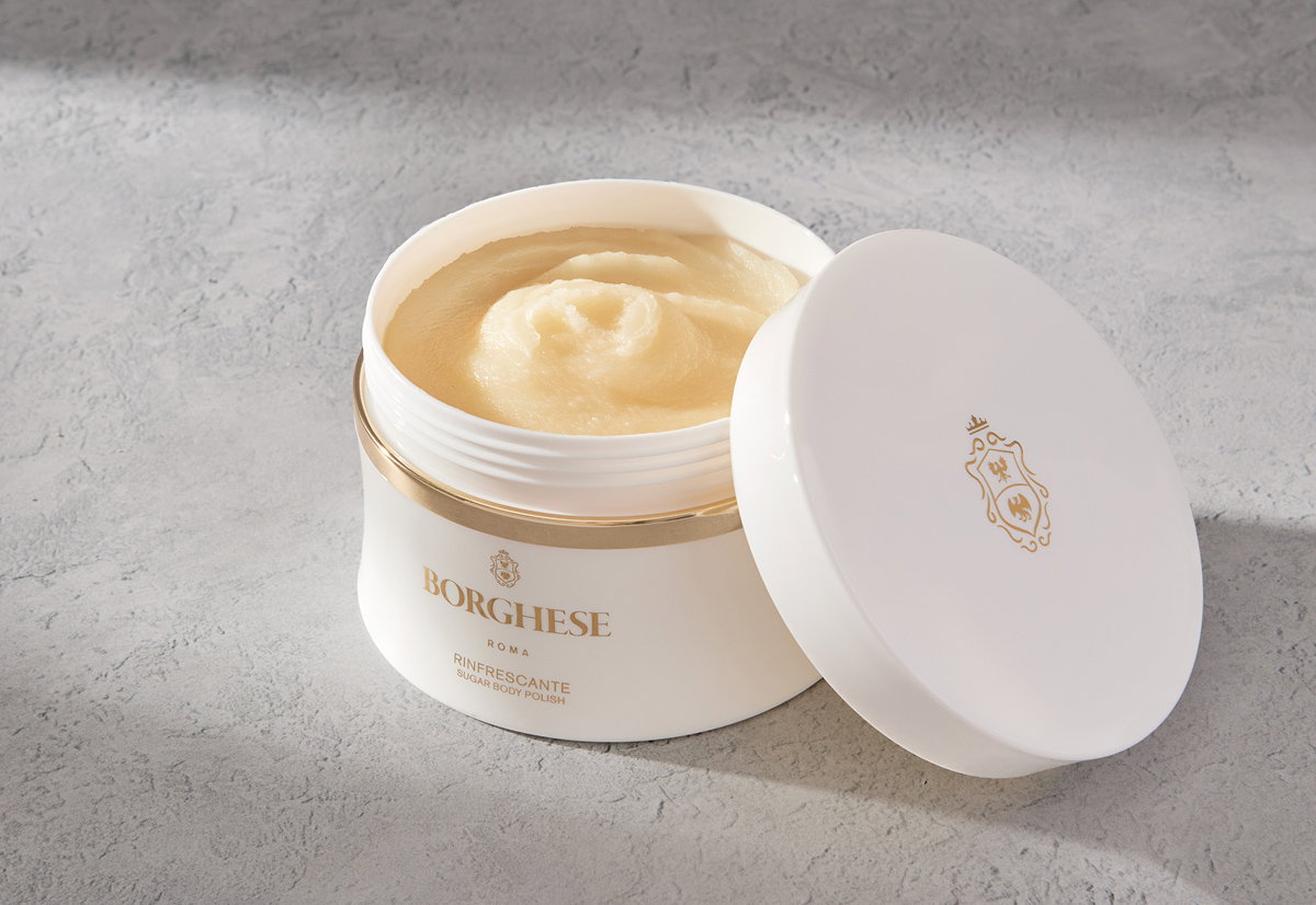 Image shot of our Rinfrescante Sugar Body Polish