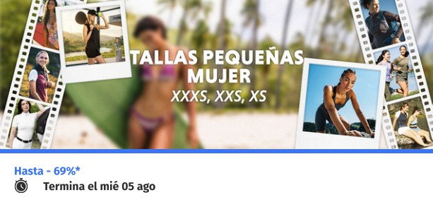 Tallas pequeñas mujer