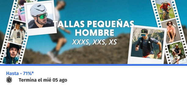 Tallas pequeñas hombre