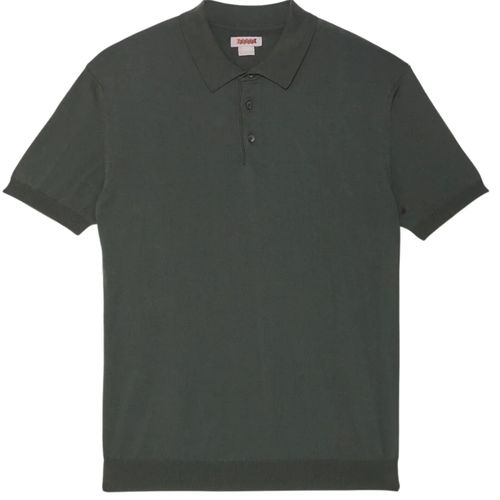 Baracuta Short Sleeve Polo - Deep Olive