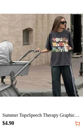 Summer TopsSpeech Therapy Graphic Print Women's T-Shirt Short Sleeves Crew Neck Casual Top For Summer And Spring WomenLoose And Comfortasummer Clothes
