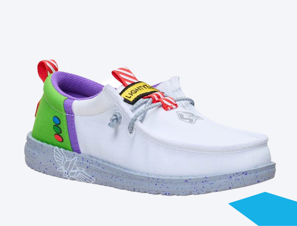 Display Image of Spiderman Themed Heydude Sneaker