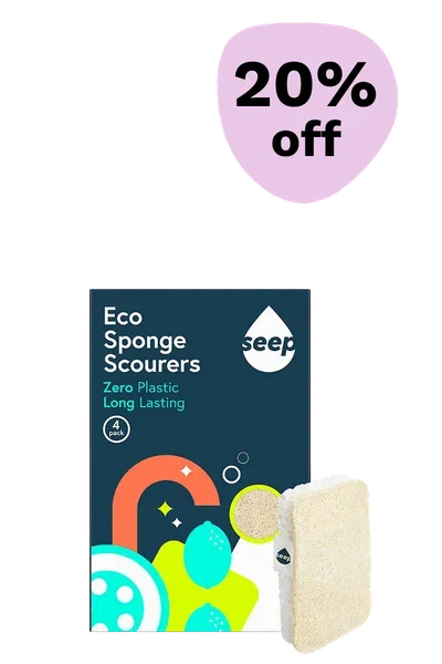 20% off Seep Eco Sponge Scourers