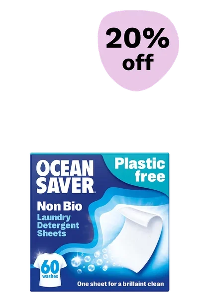 20% off Ocean Saver Laundry Detergent Sheets