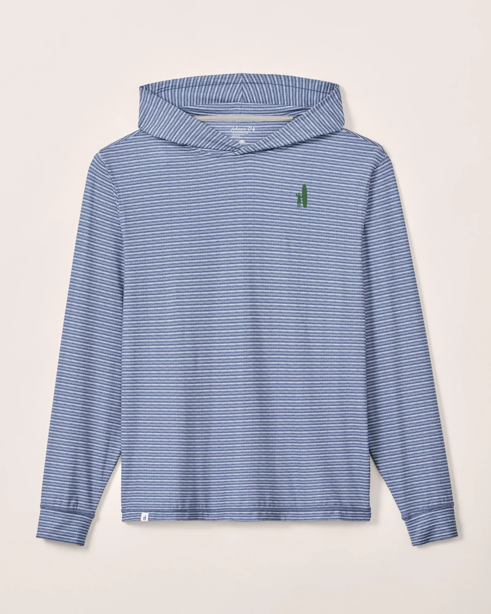 Image of Custom Surfer Logo Talon Featherweight Performance Hoodie - Stripe