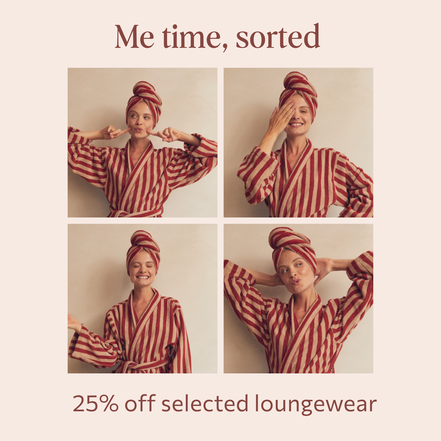 25% Off Selected Loungewear