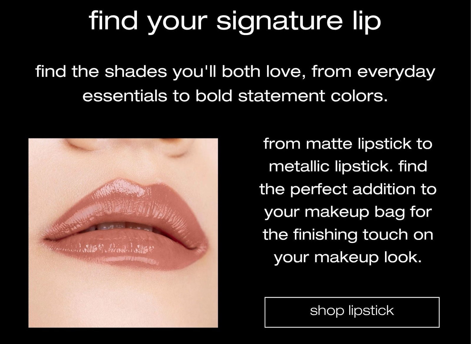 shop buy 1, get 1 free on all lipsticks