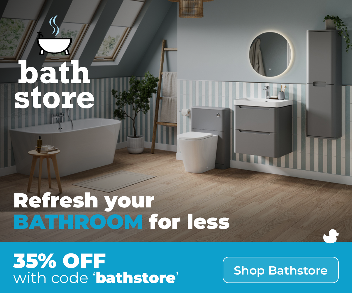 bathstore. refresh your bathroom for less. 35% off with code 'bathstore' - shop now