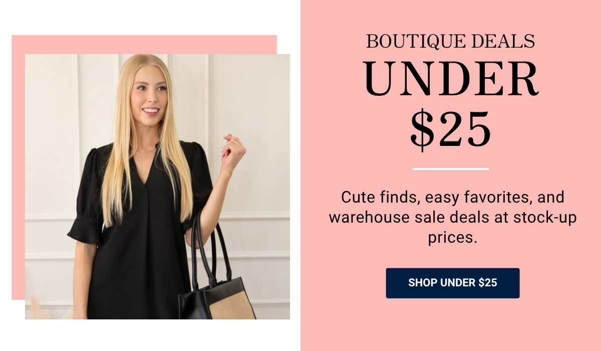 Shop Under $25