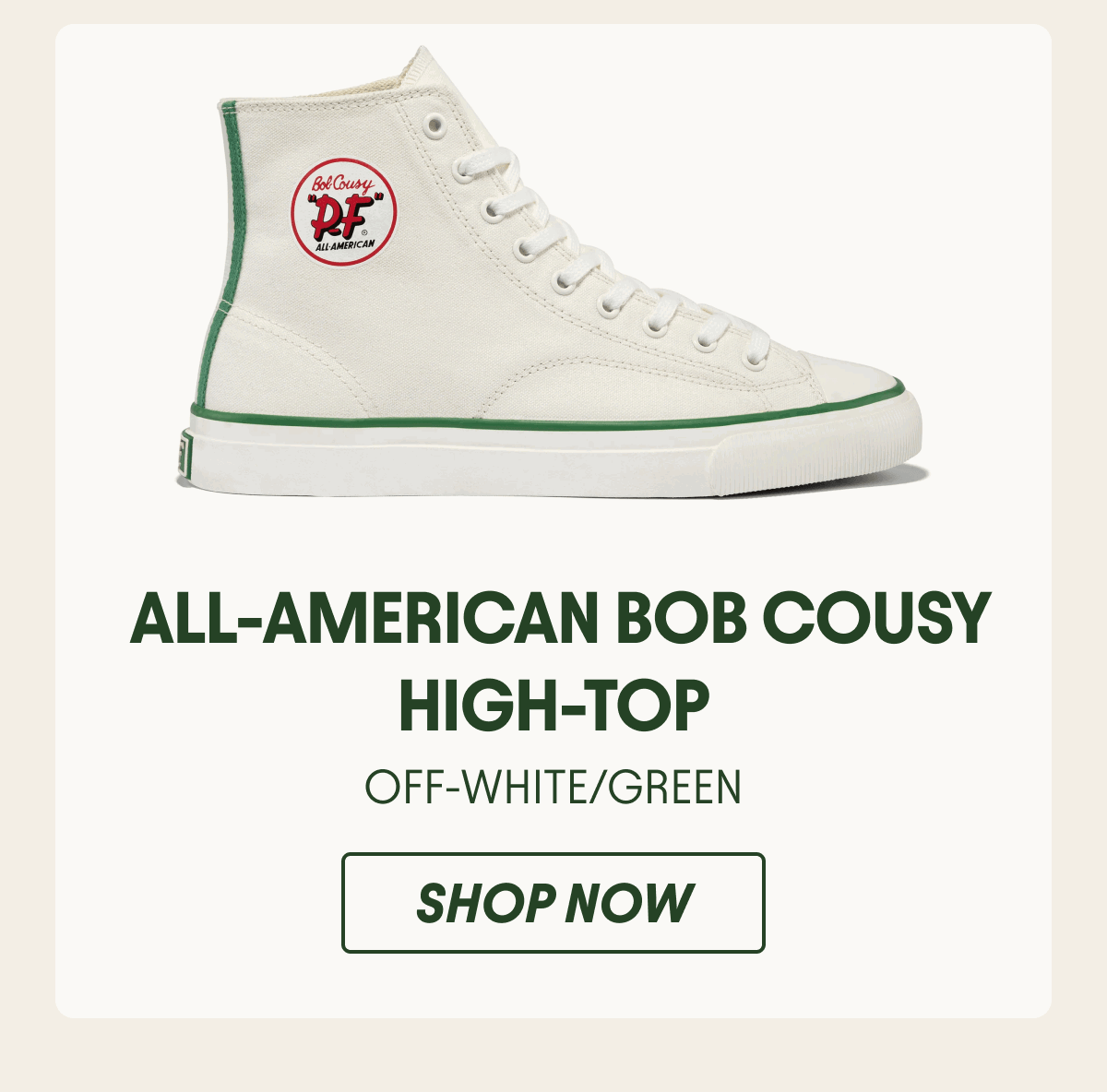 All-American Bob Cousy High-Top
