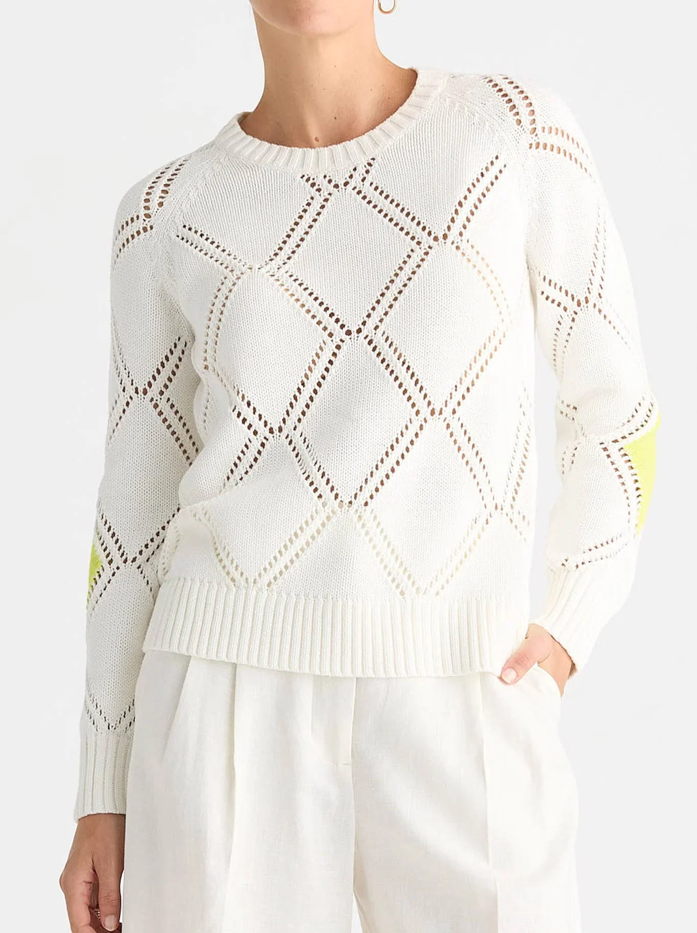 Image of DIAMOND DETAIL JUMPER