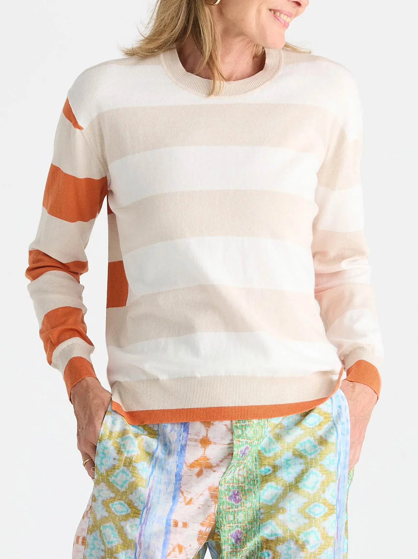 Image of COASTAL STRIPE KNIT
